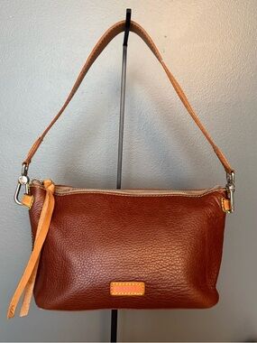 Consuela Brandy Your Way Soft Brown Leather Shoulder Bag Purse Handbag